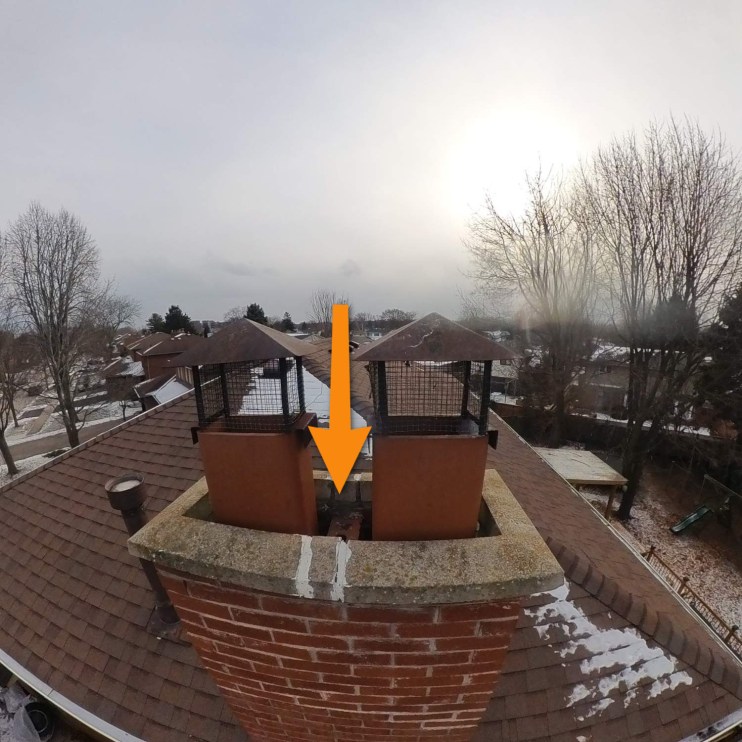 The Importance of WETT Inspections for Wood-Burning Appliances 3 Incomplete Chimney cap