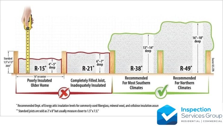 Insulation levels