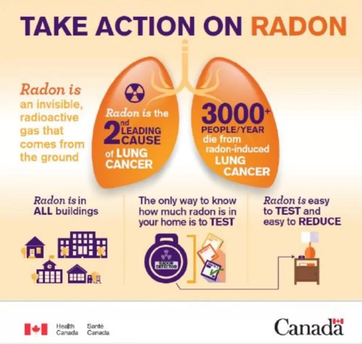 Reducing Radon In Your Home & Mitigation Techniques 3 Radon Lungs Image