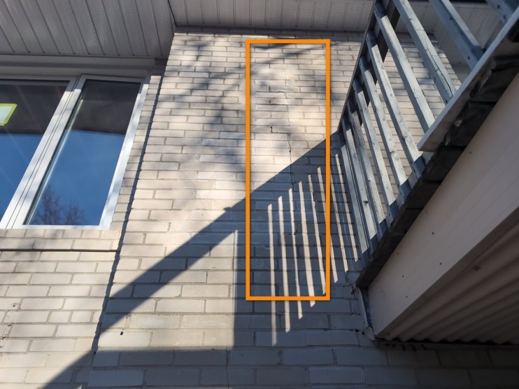 The Importance of WETT Inspections for Wood-Burning Appliances 5 Structural crack on chimney