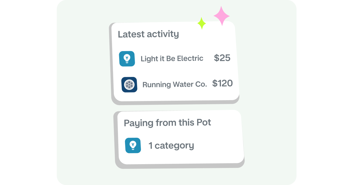 Pay from Pots blog bills